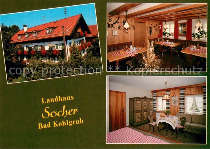 Bad Kohlgrub Landhaus Socher Gaststube Zimmer