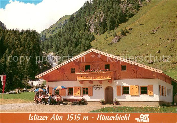 Hinterbichl Praegraten Jausenstation Islitzer Alm