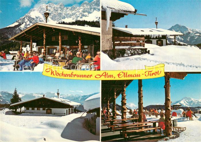 Ellmau Tirol Wochenbrunner Alm Panorama