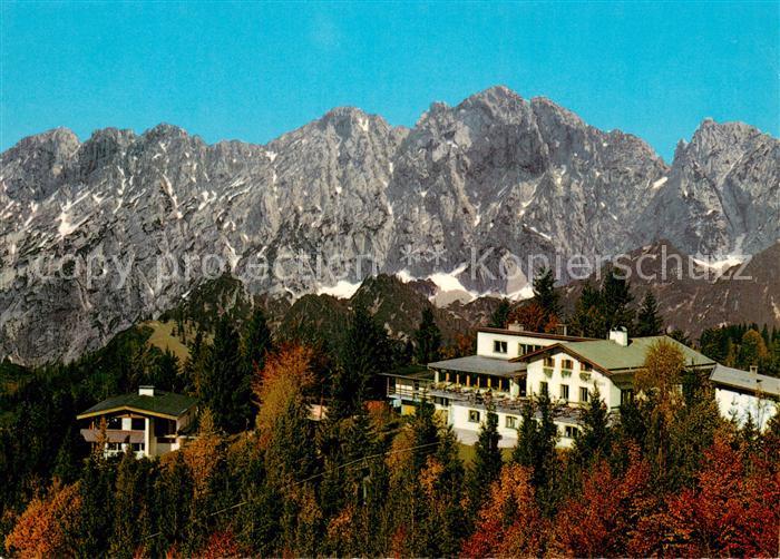 Kufstein Tirol Berghaus Aschenbrenner gegen Wilden Kaiser