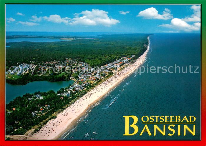 Bansin Ostseebad Fliegeraufnahme