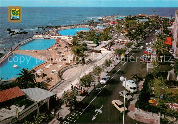 Puerto-de-la-Cruz Tenerife ES Litoral Martinez Fliegeraufnahme