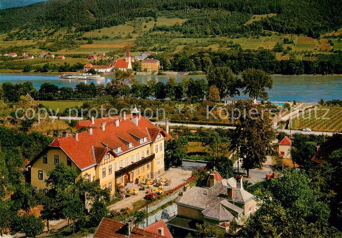 Spitz Donau Hotel Mariandl Fliegeraufnahme