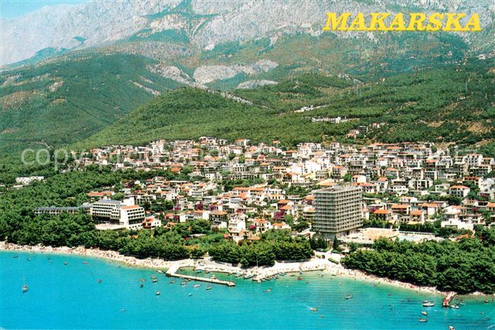 Makarska Dalmatien Kuestenort