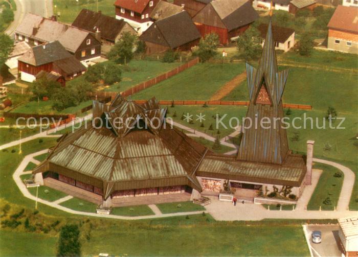 Buchbach Steinbach Wald Neue Kirche St. Laurentius Architekt Prof. Gerd Mantke