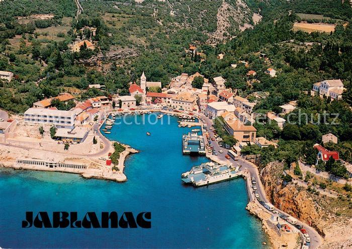 Jablanac Kroatien Hafen Kuestenort