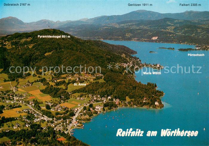 Reifnitz Woerthersee Urlaubsort am Suedufer