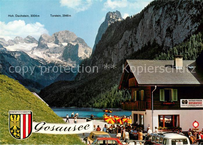Gosausee AT mit Hohem Dachsteinund Gosaugletscher