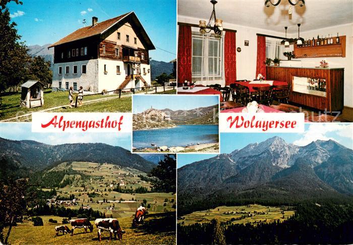 Birnbaum Lesachtal Alpengasthof Wolayersee Landschaftspanorama Alpen
