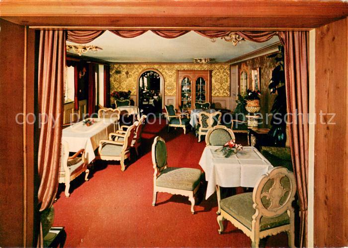 Sonthofen Oberallgaeu Alpen Moor und Kneippbad Sonnenalp Gaststube