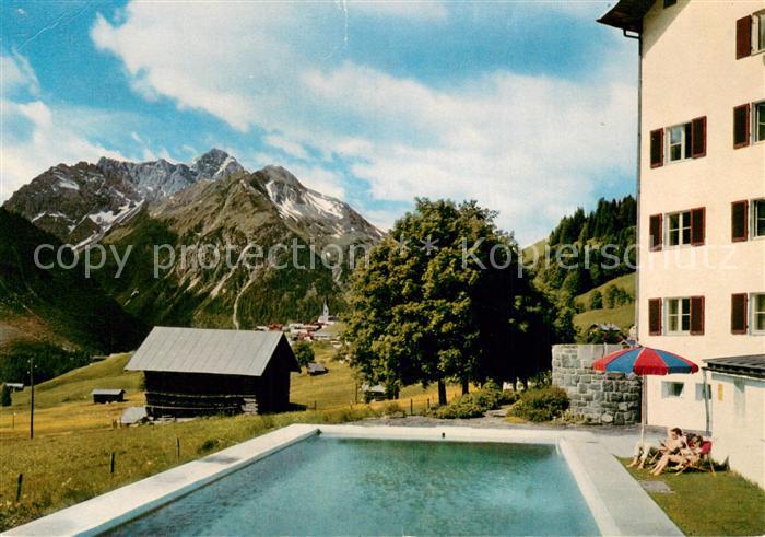 Mittelberg Kleinwalsertal Alpenhaus Walsertal Pool