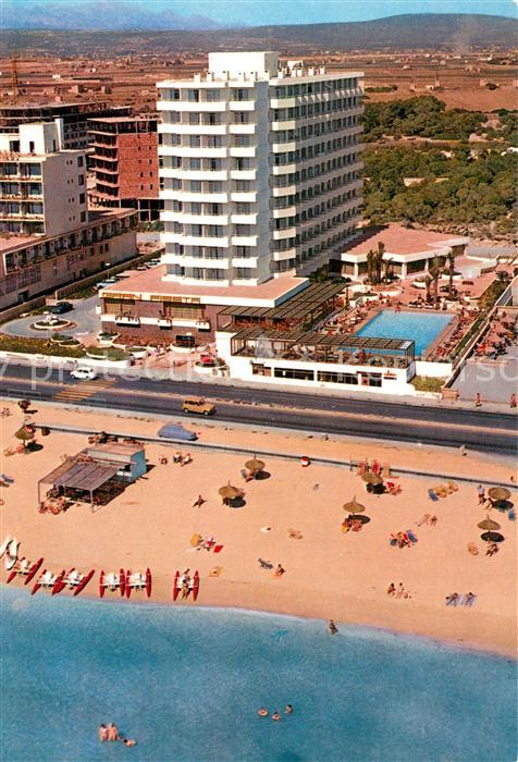 Playa de Palma Mallorca Hotel Gran Fiesta Fliegeraufnahme