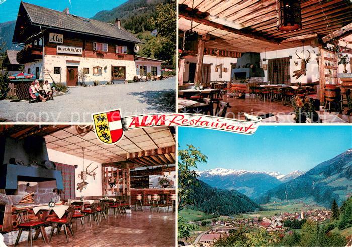 Obervellach Kaernten Alm Restaurant Gasträume Panorama