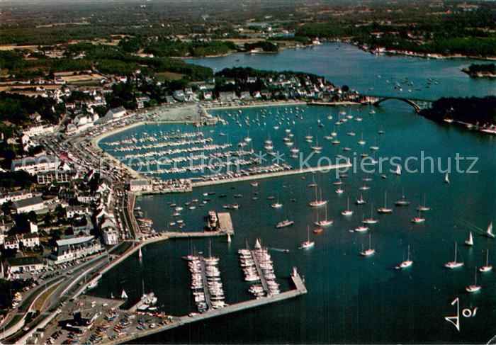 La Trinite-sur-Mer Le port de plaisance Vue aerienne