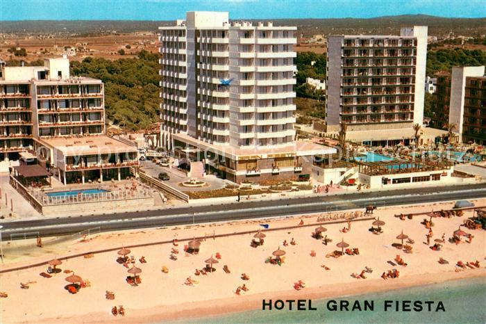 Playa de Palma Mallorca Hotel Gran Fiesta Fliegeraufnahme