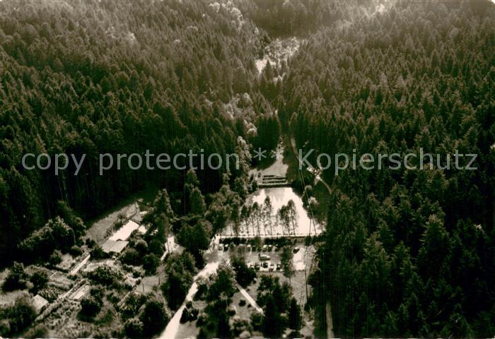 Lorch Wuerttemberg Wald Cafe Muckensee Fliegeraufnahme