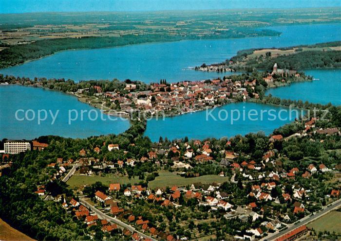 Ratzeburg Schleswig-Holstein Inselstadt Fliegeraufnahme
