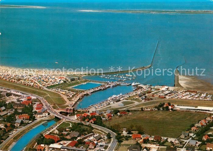 Bensersiel Fliegeraufnahme