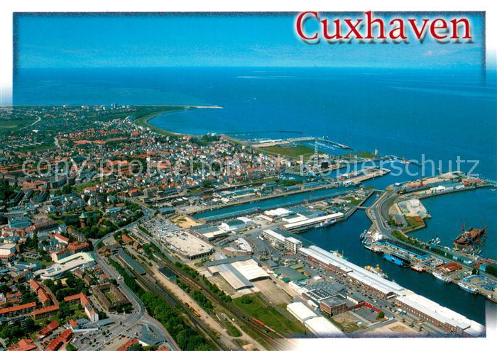 Cuxhaven Nordseebad Fliegeraufnahme
