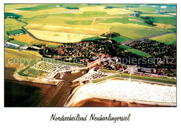 Neuharlingersiel Fliegeraufnahme
