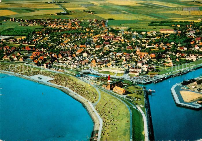Buesum Nordseebad Fliegeraufnahme