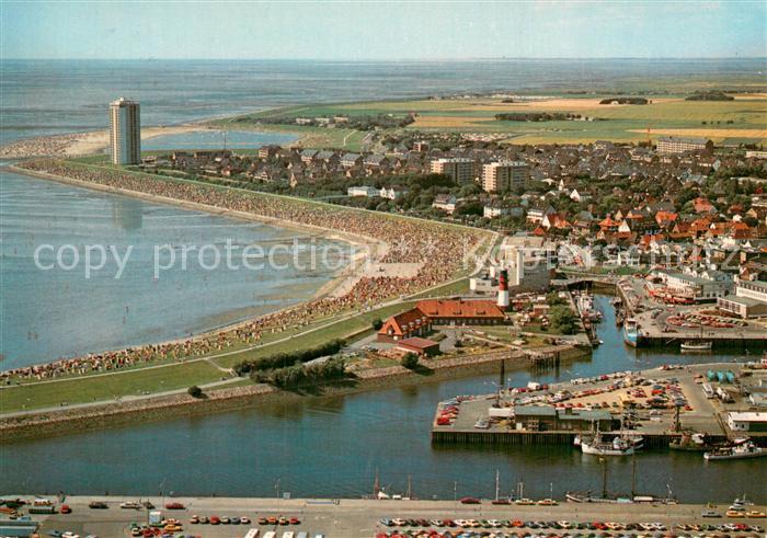 Buesum Nordseebad Fliegeraufnahme