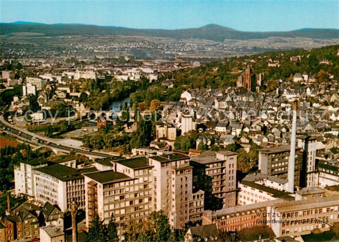 WETZLAR Lahn Hessen Fliegeraufnahme