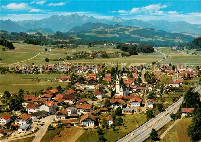Frasdorf Fliegeraufnahme mit Wendelstein