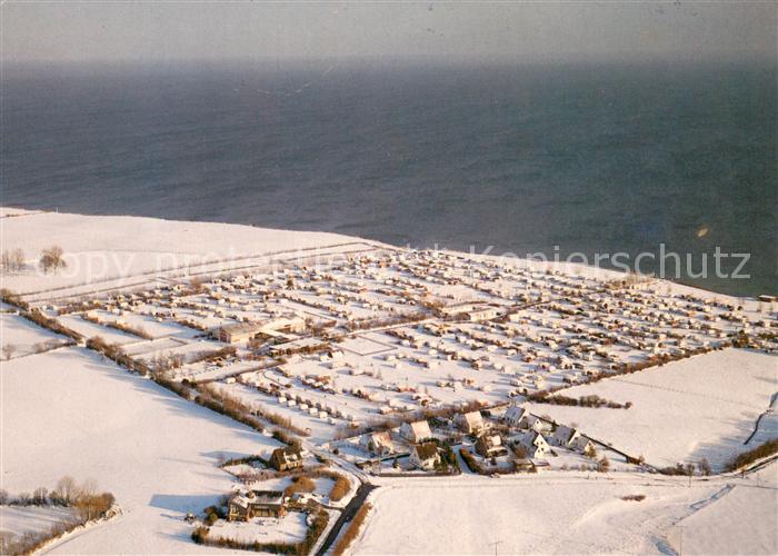 Kleinwaabs Ferienzentrum Paul Heide Wintercamping Fliegeraufnahme