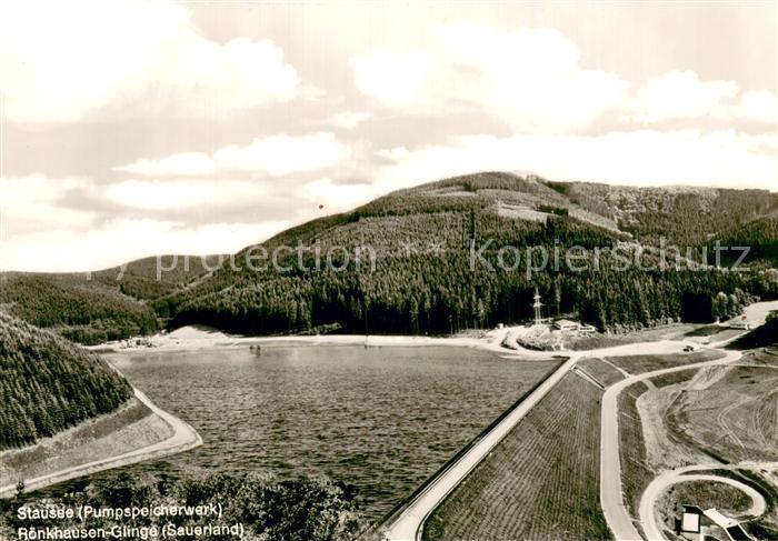Finnentrop Stausee Pumpspeicherwerk Roenkhausen Glinge
