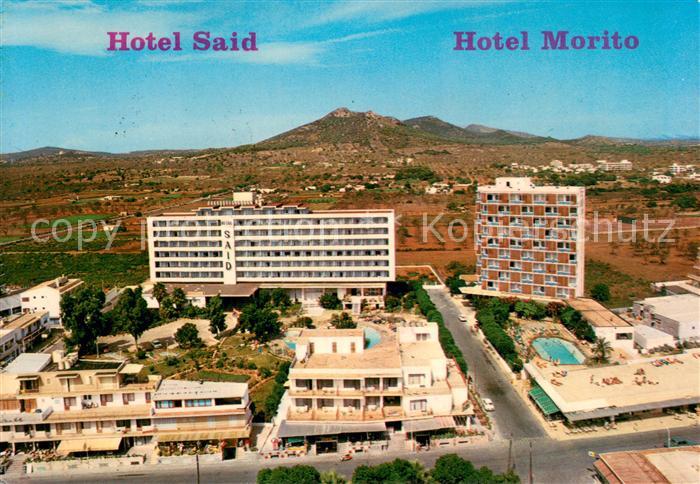 Cala Millor Mallorca Hotel Said und Hotel Morito Fliegeraufnahme