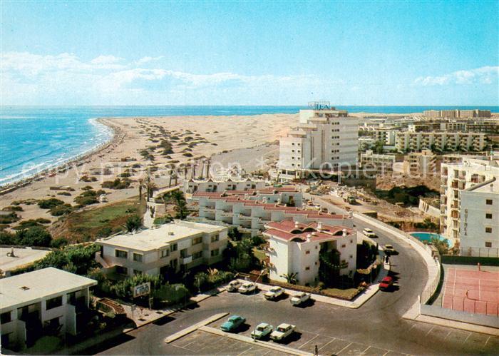 Playa del Ingles Gran Canaria ES Fliegeraufnahme