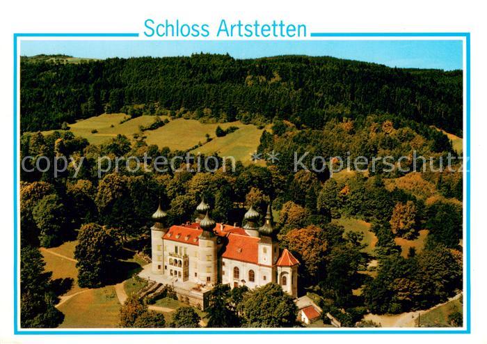 Artstetten-Poebring Schloss Artstetten Fliegeraufnahme