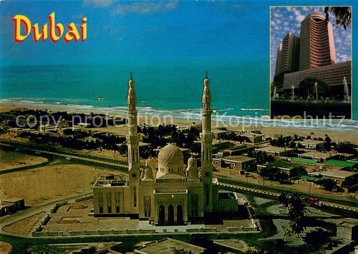 Dubai Fliegeraufnahme mit Moschee