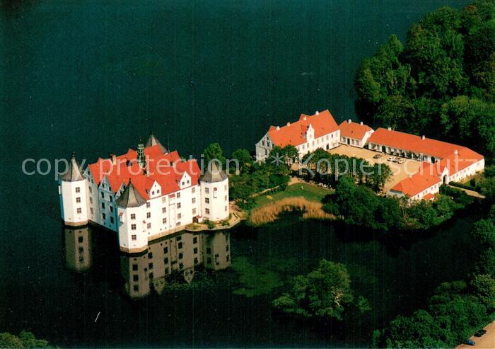 Gluecksburg Ostseebad Schloss Gluecksburg Fliegeraufnahme