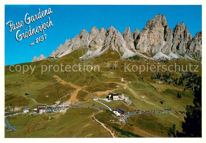 Groednerjoch Fliegeraufnahme mit Tschiergruppe