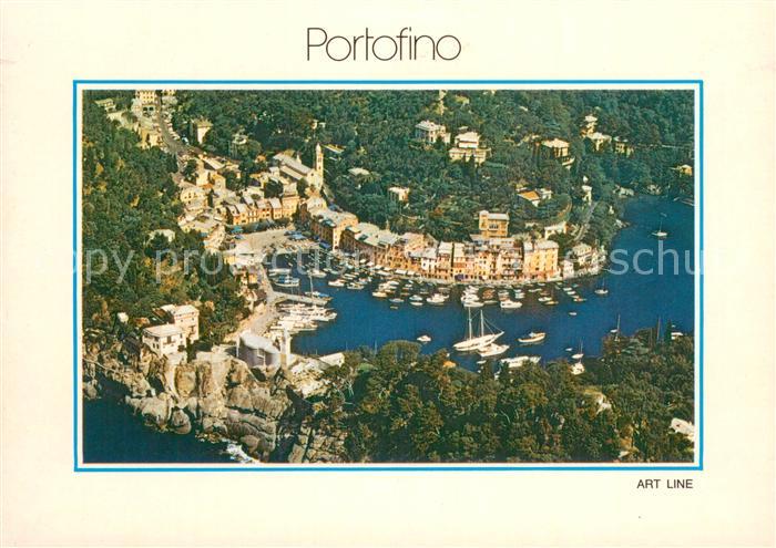 Portofino Liguria Golfo dei Tigullio Fliegeraufnahme