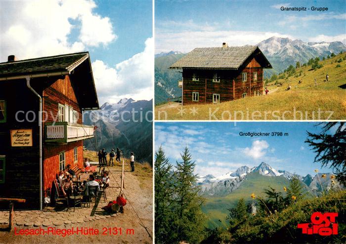 Kals Grossglockner Lesach Riegelhuette Granatspitz Gruppe Grossglockner
