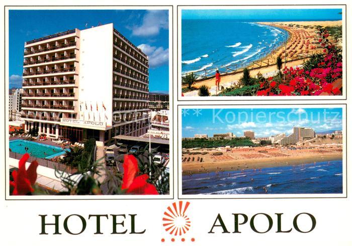 Playa del Ingles Gran Canaria ES Hotel Apolo Strandpartien