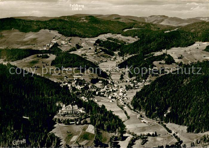 Todtmoos Schwarzwald BW Fliegeraufnahme mit Feldberg