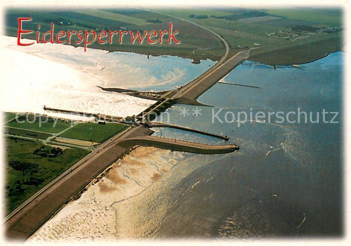 Eidersperrwerk Fliegeraufnahme