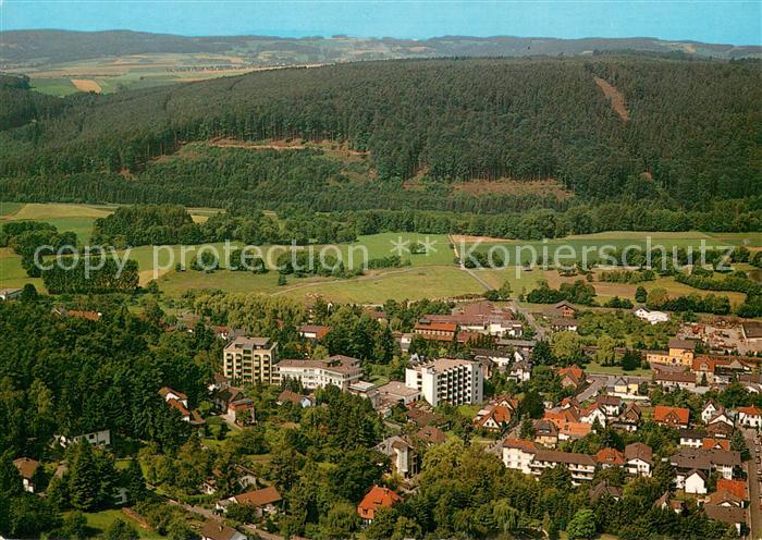 Bad Koenig Odenwald Fliegeraufnahme mit Odenwald Kurklinik