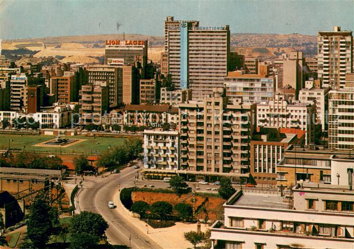 Johannesburg Gauteng View over city looking South