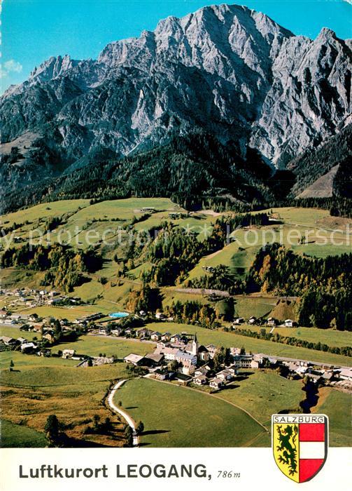 Leogang Leonganger Steinbergen und Kitzbueheler Alpen Fliegeraufnahme