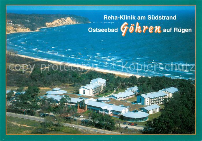 Goehren Ruegen Reha Klinik am Suedstrand