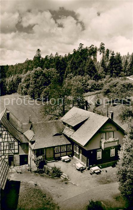 Wildbad Schwarzwald Pension und Waldgaststaette Gruenhuette