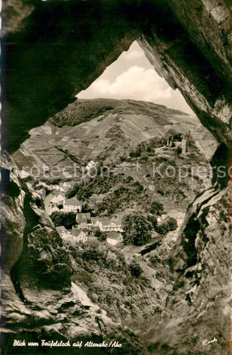 Altenahr Blick vom Teufelsloch