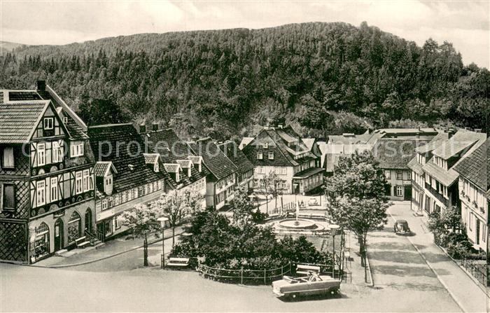 Lautenthal Harz Marktplatz