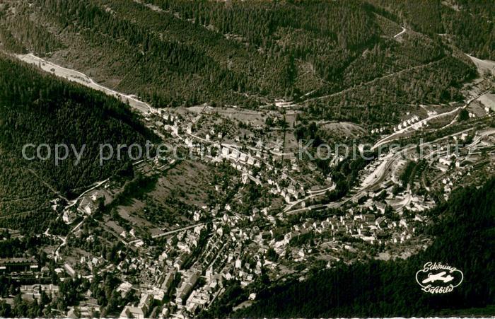 Wildbad Schwarzwald Fliegeraufnahme