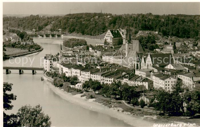 Wasserburg Inn Fliegeraufnahme